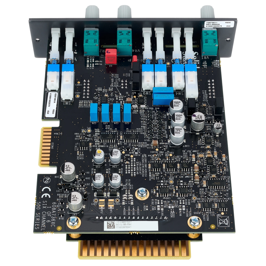SSL Six 500 Series Inside